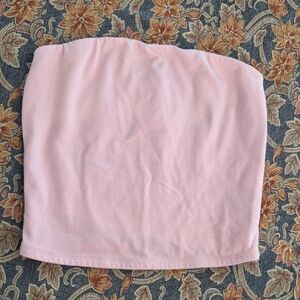 📚 Garage Light Pink Strapless Tube Top new without tag cotton/poly
